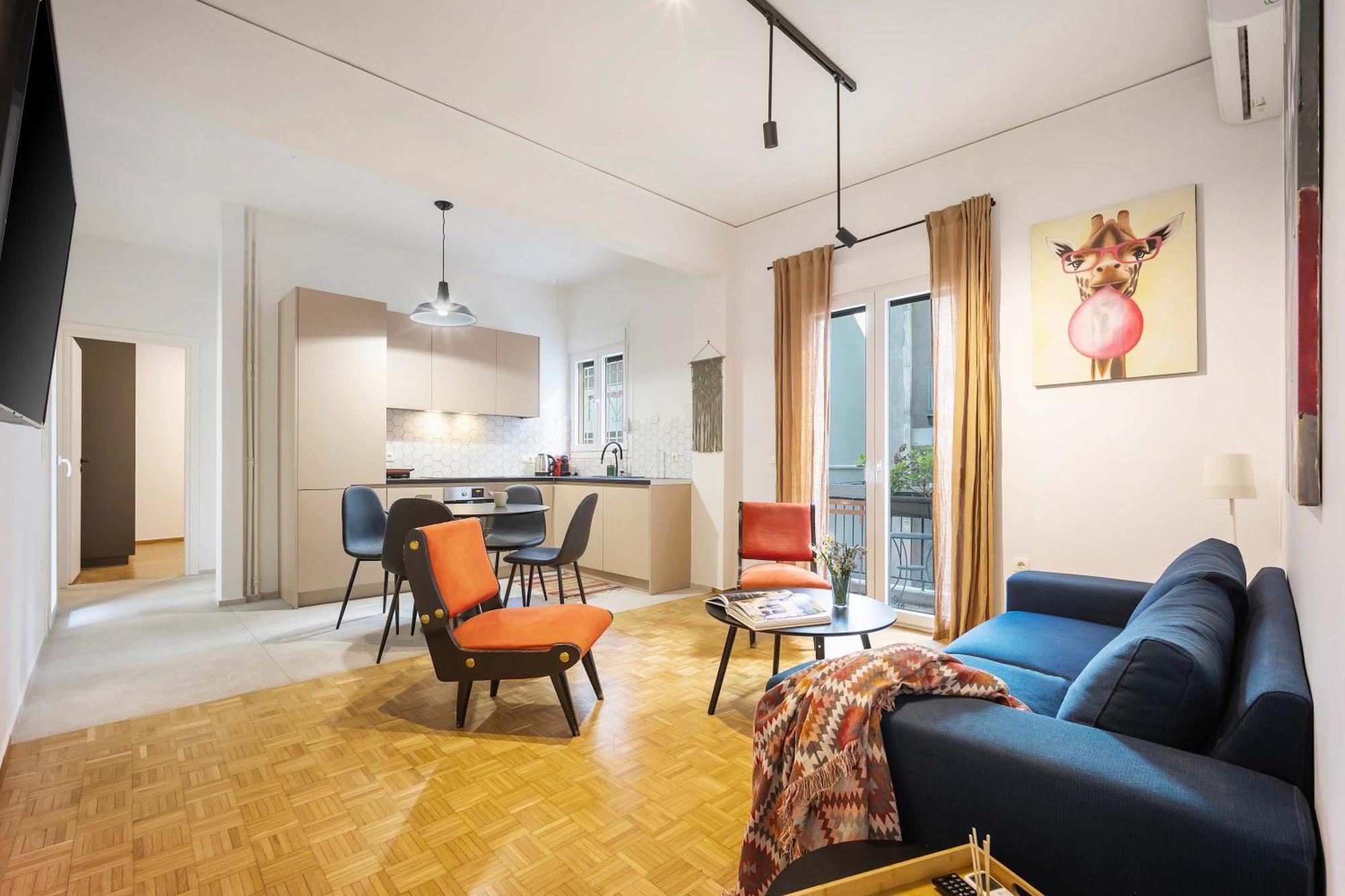 O&O Group - Eclectic Chic Thissio Apartment Афины Экстерьер фото